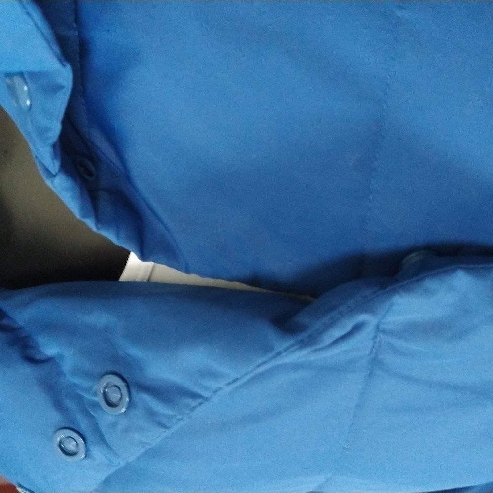 EUC Down Filled Puffer Coat 🧥 Royal Blue sz XS by JOE FRESH - Picture 4 of 10